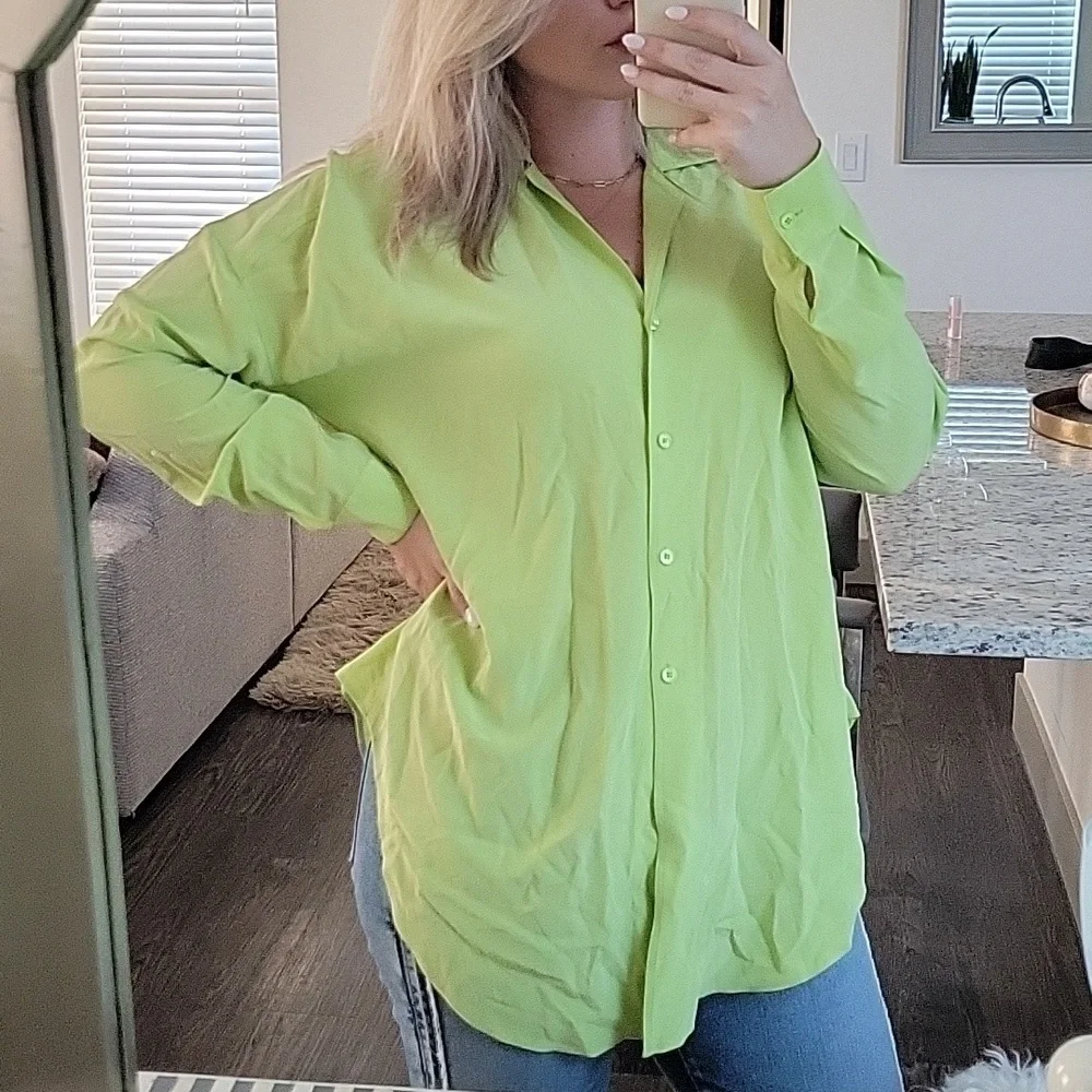 LAFAYETTE 148 Silk Blouse - Picture 3 of 5